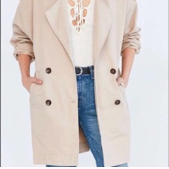 silence + noise Jackets & Blazers - Silence + Noise Izzy Longline Trench